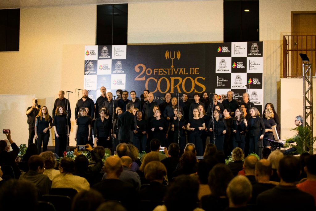 FESTIVAL DE COROS FEZ DE SÃO CARLOS REFERÊNCIA NACIONAL NO FIM DE SEMANA