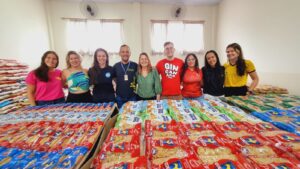 FUNDO SOCIAL DE SOLIDARIEDADE RECEBE 9,5 TONELADAS DE ALIMENTOS DA TUSCA