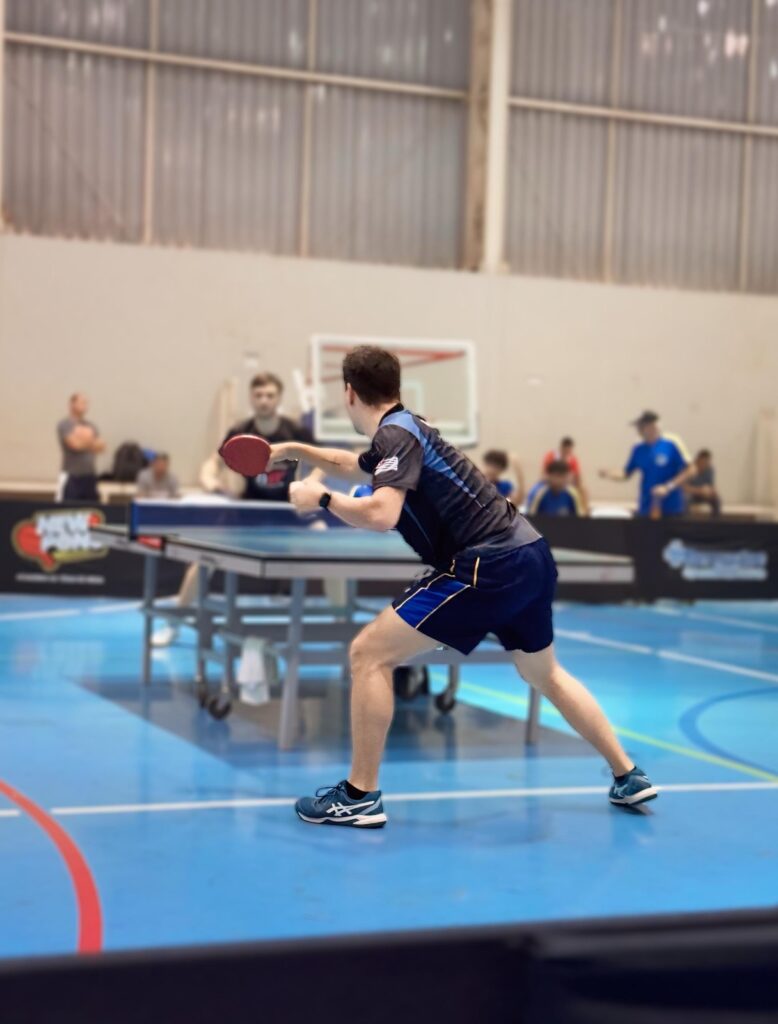 SÃO CARLOS ENCERRA PARTICIPAÇÃO NOS JOGOS ABERTOS COM MEDALHA DE PRATA NO TÊNIS DE MESA